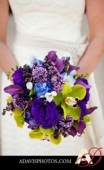 wedding photo - Nuptiale Bouquets lumineux et audacieux