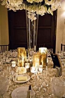 wedding photo - Wedding Ideas By Color: Gold And Silver