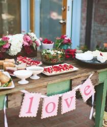 wedding photo - Sweet & Summery Berry Themed Bridal Shower