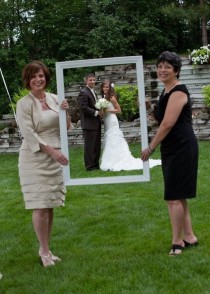 wedding photo - نحن نحب الاتجاه: إطار ضمن إطار