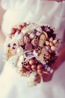 wedding photo - Bouquets de mariage insolites