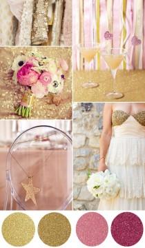 wedding photo - Sparkle And Shine With Our Glitter Wedding Ideas