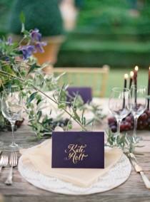 wedding photo - Radiant Orchid Wedding Inspiration