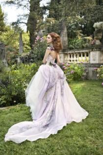 wedding photo - Odette robe pourpre