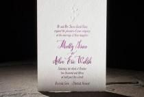 wedding photo - Orchid Themed Invitations 