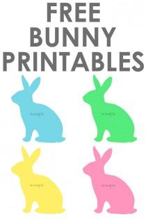wedding photo - Free Bunny Printables