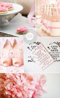 wedding photo - Pretty In Pink Свадьбы Вдохновение