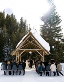 wedding photo - الزفاف في فصل الشتاء