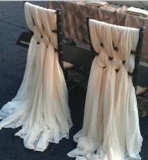 wedding photo - Bride & Groom Chairs // Sillas Novios