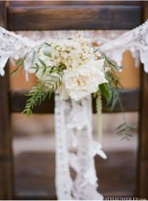 wedding photo - Bride & Groom Chairs // Sillas Novios