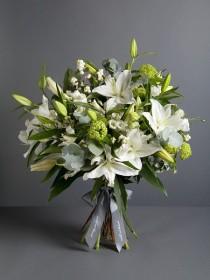 wedding photo - Bouquets de mariée blanche