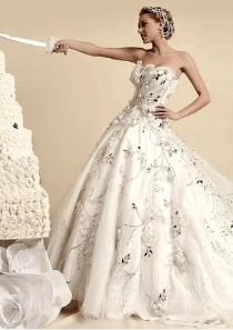 wedding photo - Bretelles Inspiration de robe de mariage