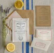 wedding photo - Invitation Inspiration: The Market Invite by Lucky Luxe