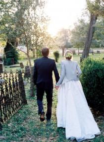 wedding photo - Mariages-extérieur, jardin