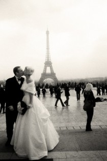 wedding photo - Pariser Hochzeit Inspiration