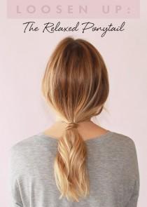 wedding photo - Loosen Up: The Relaxed Ponytail in 5 Simple Steps