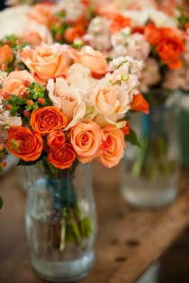 wedding photo - Orange Hochzeits-Inspiration