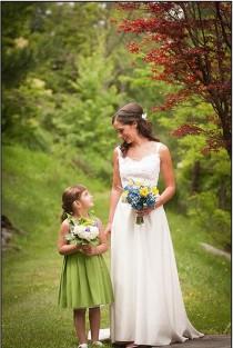 wedding photo - Hochzeiten-Blumen-Mädchen, Ring-Träger