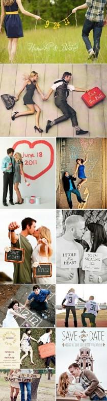 wedding photo - Some Creative *Save The Date* Ideas 