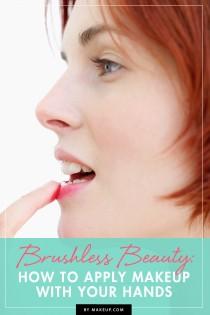 wedding photo - Brushless Beauty: Applying Makeup With Your Hands