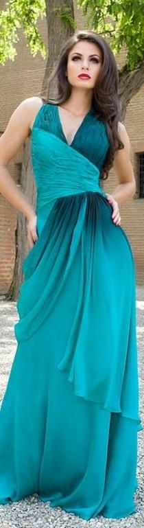 wedding photo - Gowns....Tempting Teals