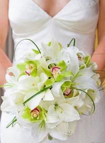 wedding photo - Bouquets de mariée blanche
