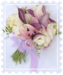 wedding photo - Bridal Bouquet Medium Tones