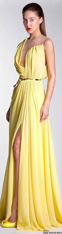 wedding photo - Gowns..Yearning Yellows