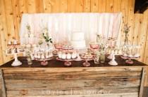 wedding photo - Hochzeiten Dessert-Tabelle
