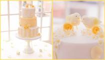 wedding photo - Spring Wedding Cake