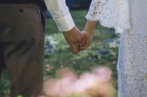 wedding photo - Rosy and John's Earthy and Free Spirited Humanist Wedding