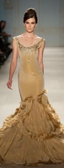gold sparkle gown