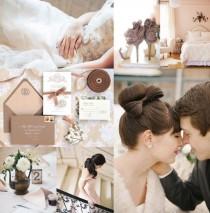 wedding photo - Mariages-crème-Coco-naturel-Brown