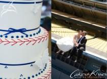 wedding photo - Baseball/ Sports Wedding