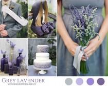 wedding photo - Matrimonio grigio, viola e lavanda