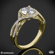 wedding photo - Diamond Halo Rings