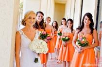 wedding photo - Orange thème de mariage