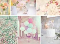 wedding photo - Pastell Hochzeit Inspiration