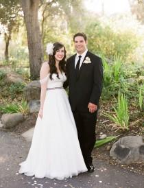 wedding photo - Sparkly Santa Barbara Wedding: Melissa + Jeff