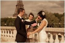 wedding photo - Nina & Stefano's spontaneous elopement to Paris