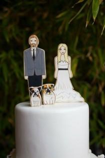 wedding photo - Hochzeiten-Kuchen, Topper