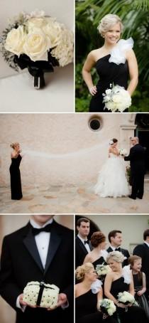 wedding photo - Black And White Weddings