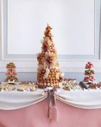 wedding photo - Croquembouches:French Wedding Cake