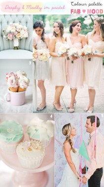wedding photo - Pastell Hochzeit Inspiration