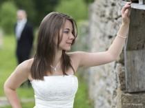 wedding photo - اطلاق النار الزفاف، فستان المهملات