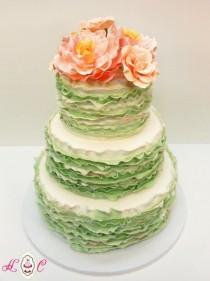 wedding photo - Qui prend le gâteau.