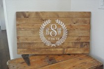 Rustic Wood Guest Book: Giveaway! wedding photo - Rustic Wood Guest Book: Giveaway!