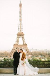 wedding photo - Romantic Paris Elopement