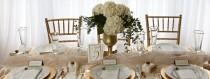 wedding photo - Gold Tablescape - Wedding Inspiration