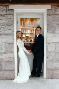 wedding photo - بأكمام طويلة و3/4 طول كم ثوب الزفاف الإلهام